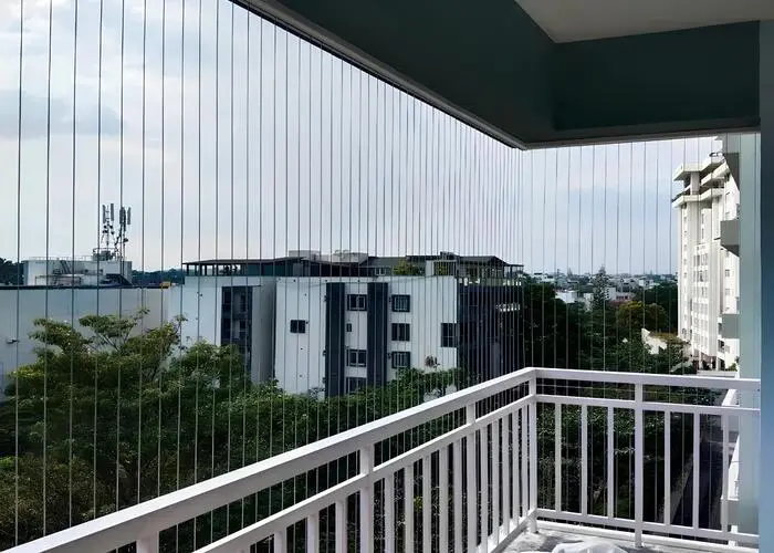 Best Quality Invisible Grills for Balcony in Pune and Nashik by Falcon Nets