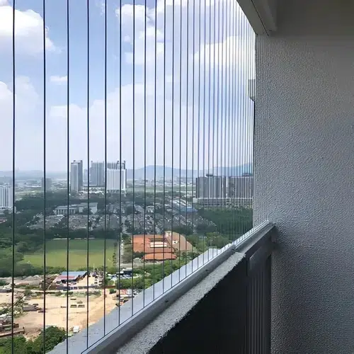 Premium Balcony Invisible Grills in Pimpri Chinchwad and Moshi
