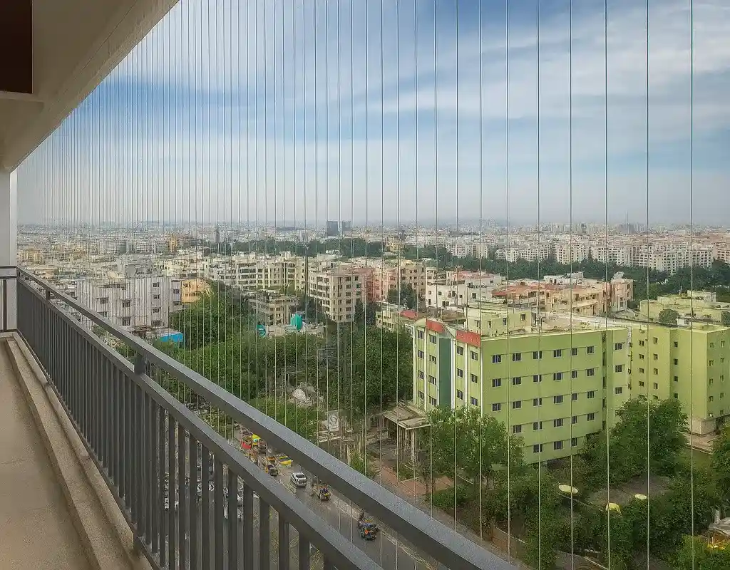 Quality Balcony Invisible Grills in Hadapsar and Kalyani Nagar, Pune