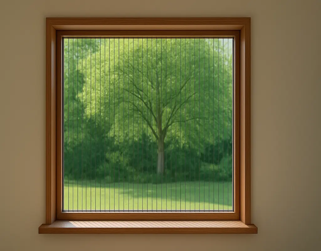 316 SS Nylon Coated Invisible Grills for Windows in Pune