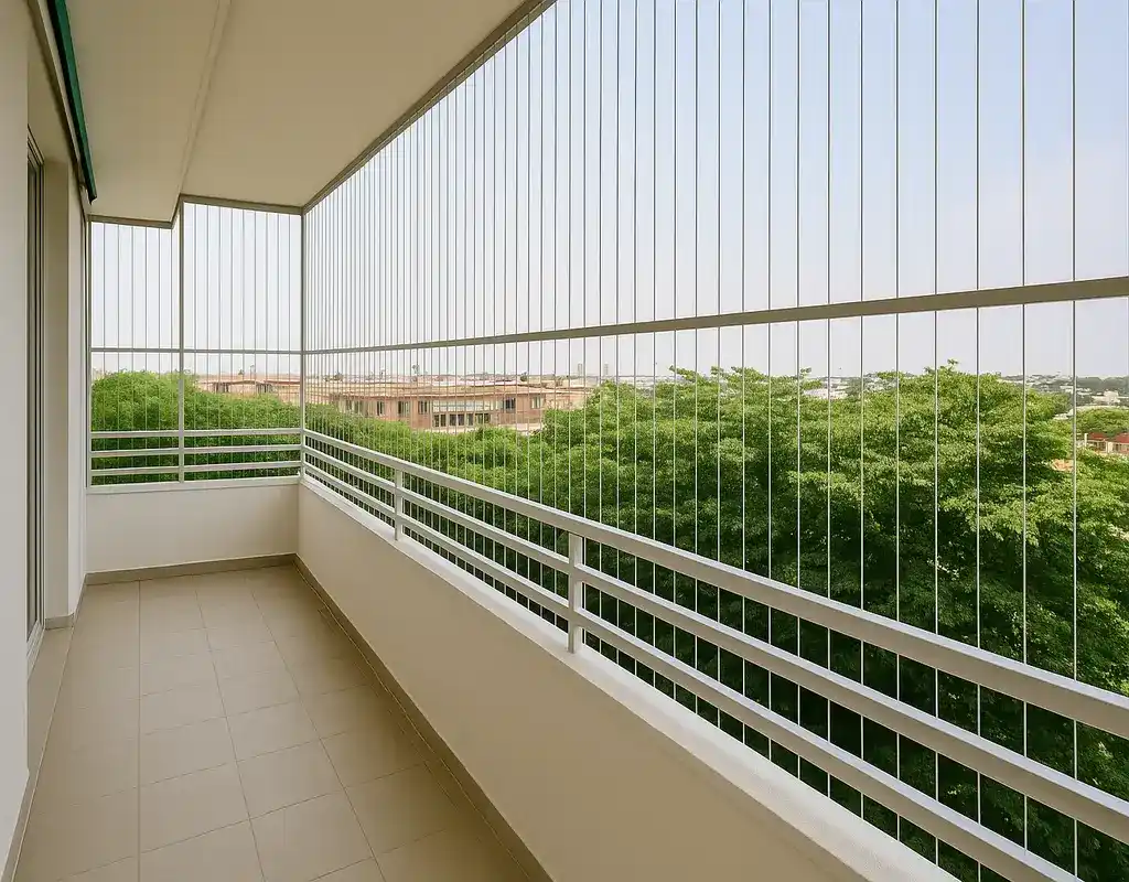 Top Quality Balcony Invisible Grills in Kate Wasti and Khalewadi Phata, Pune