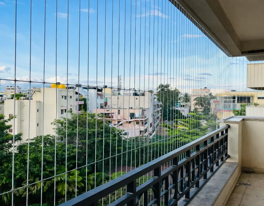 Top Balcony Invisible Grills in Undri and Keshav Nagar, Pune